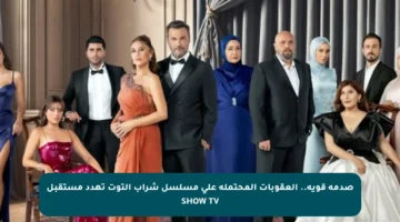 صدمة قوية.. العقوبات المحتملة على مسلسل شراب التوت تهدد مستقبل SHOW TV